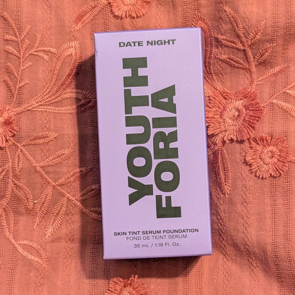 Date Night Skin Tint Serum Foundation By Youth Foria In Shade 120 Fair - NIB - Picture 4 of 9